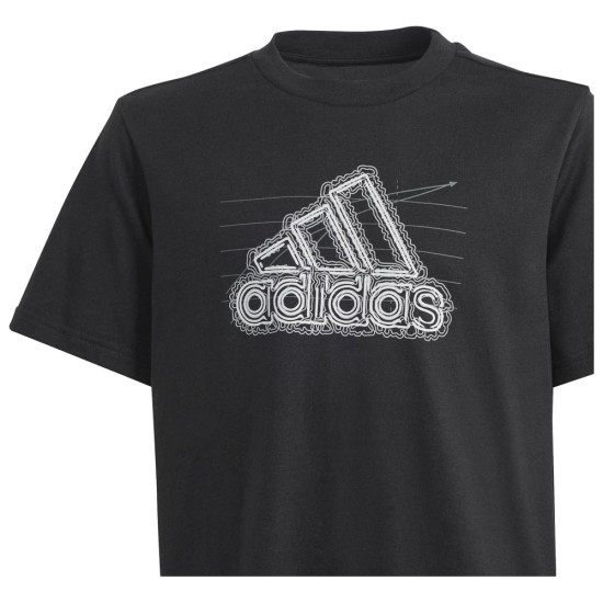 Adidas Παιδική κοντομάνικη μπλούζα GFX Growth Tee